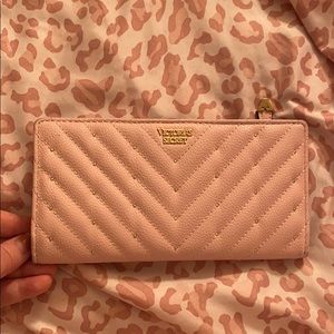 Victoria’s Secret blush pink wallet